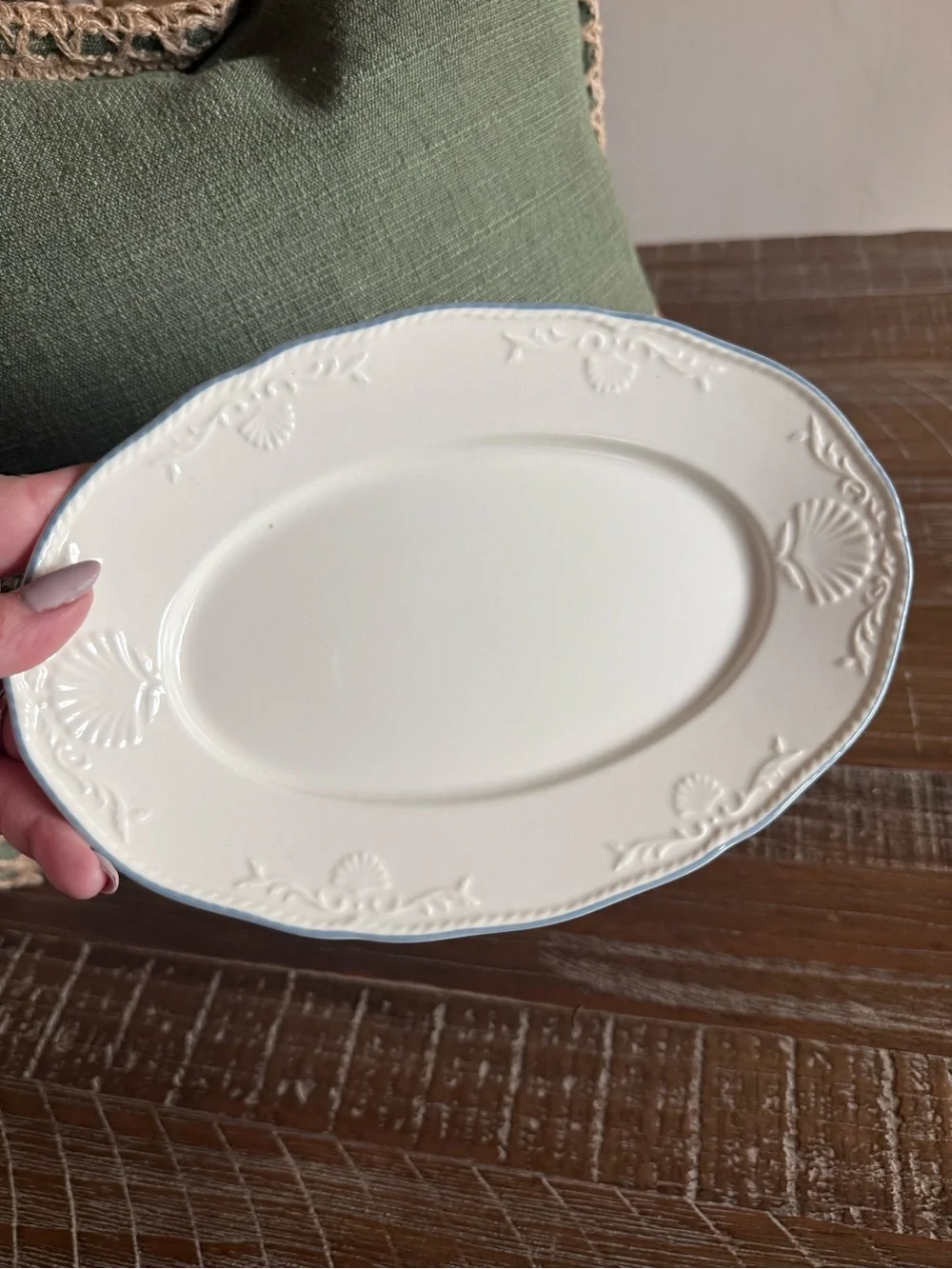 Mikasa South Hampton Blue (DY903) small platter/dish